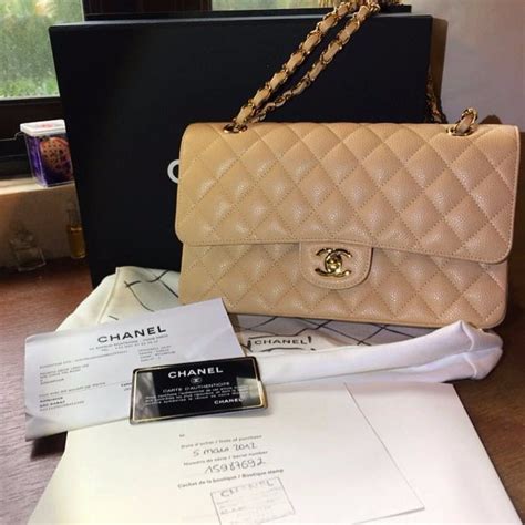 chanel gold classic flap|authentic chanel classic flap bag.